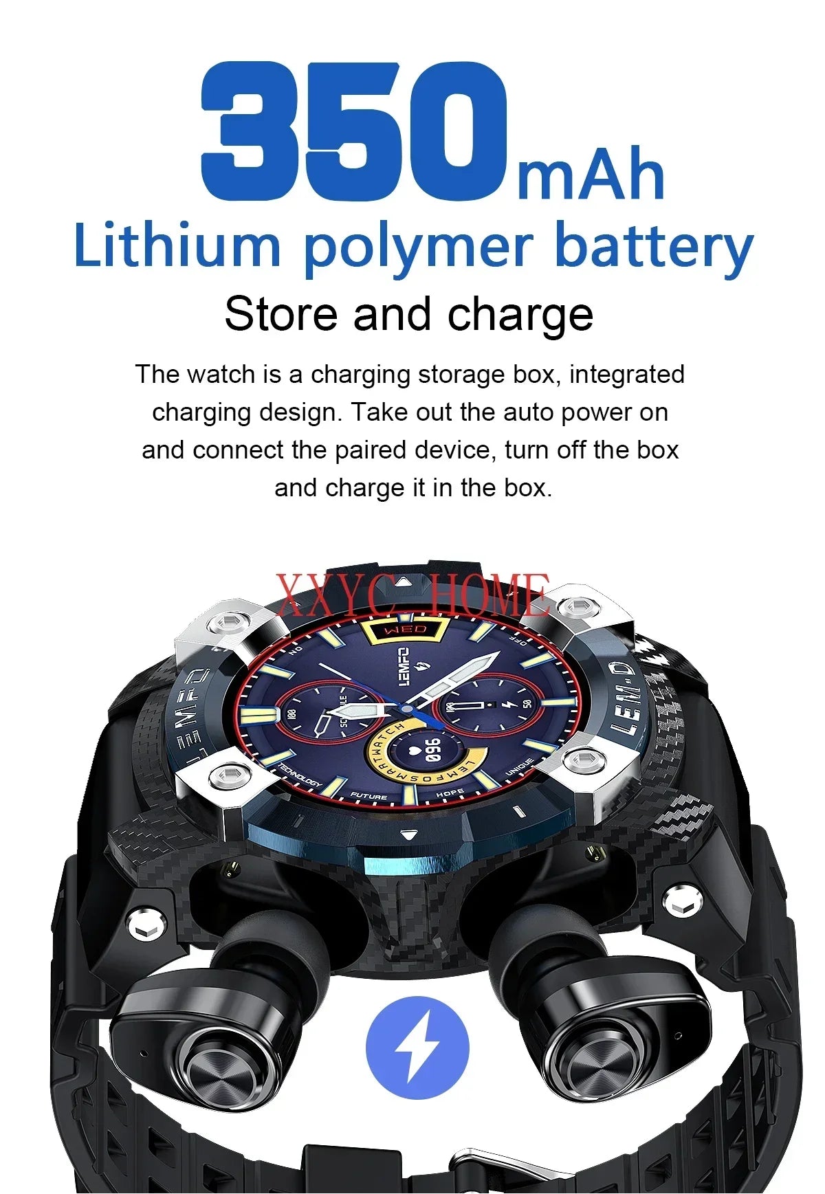 Smart Watches Luxury Wholesale Sports Fitness Lemfo Reloj Smart Watch With BT Earphone Health Monitoring