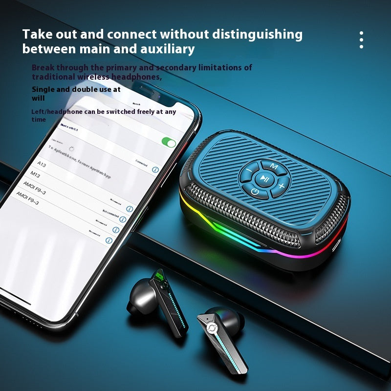 Dual-mode Memory MP3 Bluetooth Headset