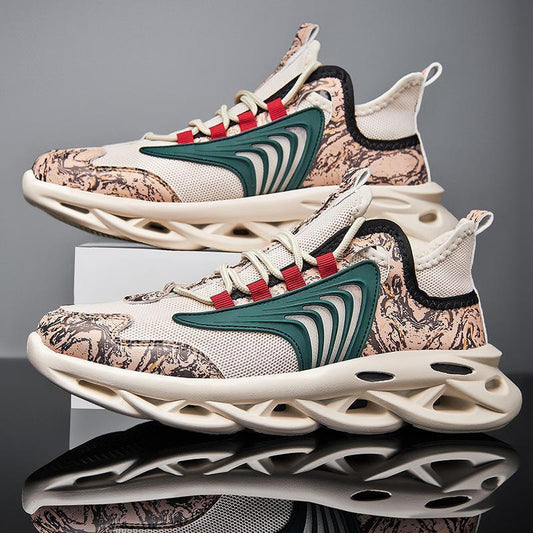 Mesh Casual Breathable Sports Running Graffiti Shoes