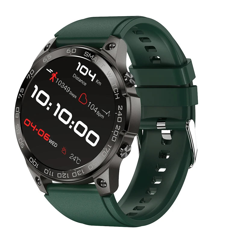 2023 New IP68 Swimming Waterproof Men Smart Watch Screen Always Show Time 400MAh Large Battery NFC Bluetooth Call Smartwatch Man