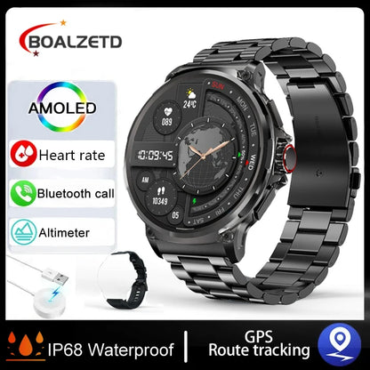 2024 New 1.85 Inch HD Bluetooth Call Smart Watch Men Sports Fitness Tracker Heart Monitor 710mAh Smartwatch For XIAOMI Android