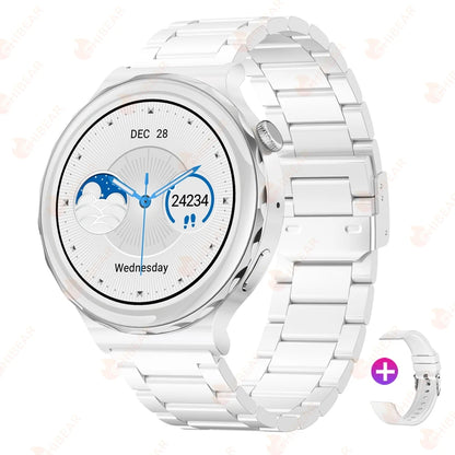 2024 New Fashion Women Smart Watch Heart Rate GPS Sport Fitness Watch Waterproof Voice Calling Smart Watch For Huawei Watch GT3