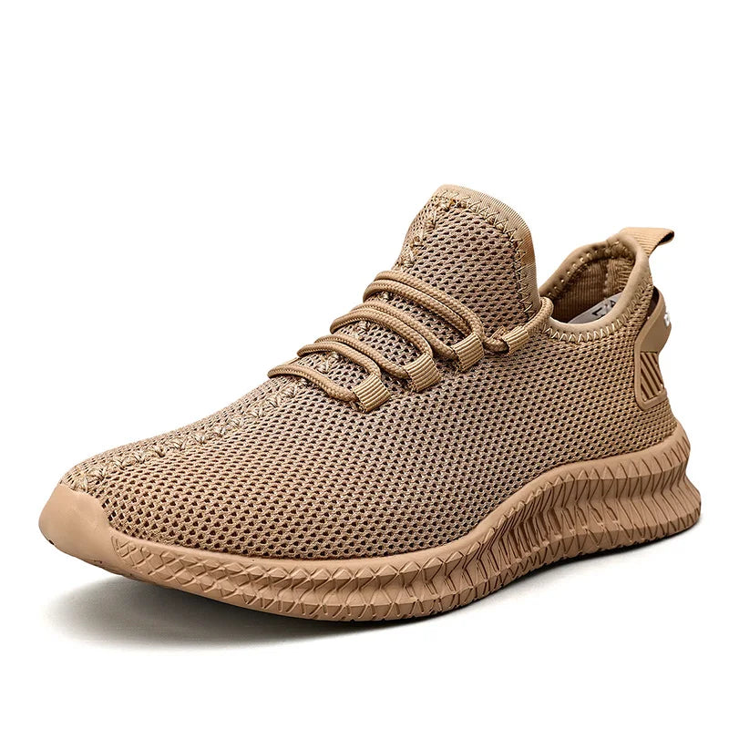 Breathable Men's Running Shoes Fashion Platform Men Casual Shoes Lightweight Women Vulcanized Shoes Flexible Anti-slip Sneakers
