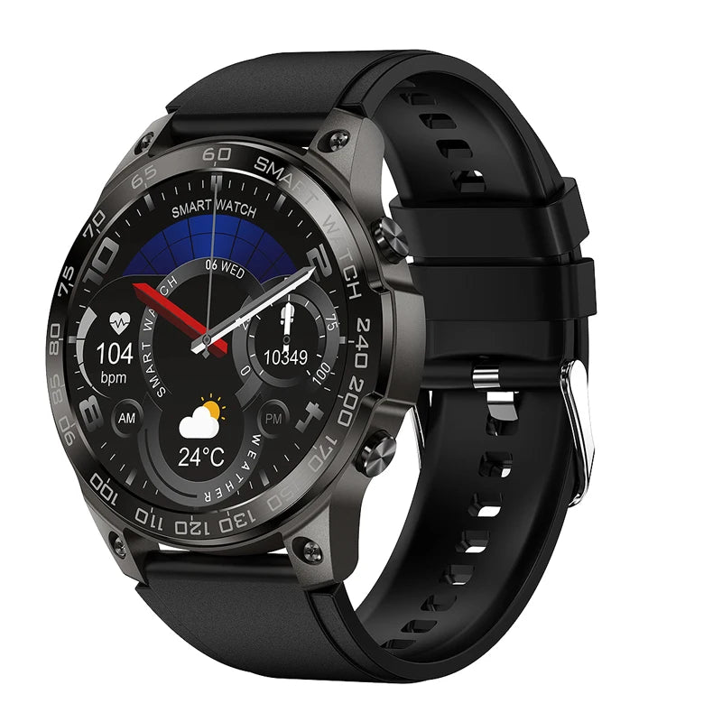 2023 New IP68 Swimming Waterproof Men Smart Watch Screen Always Show Time 400MAh Large Battery NFC Bluetooth Call Smartwatch Man