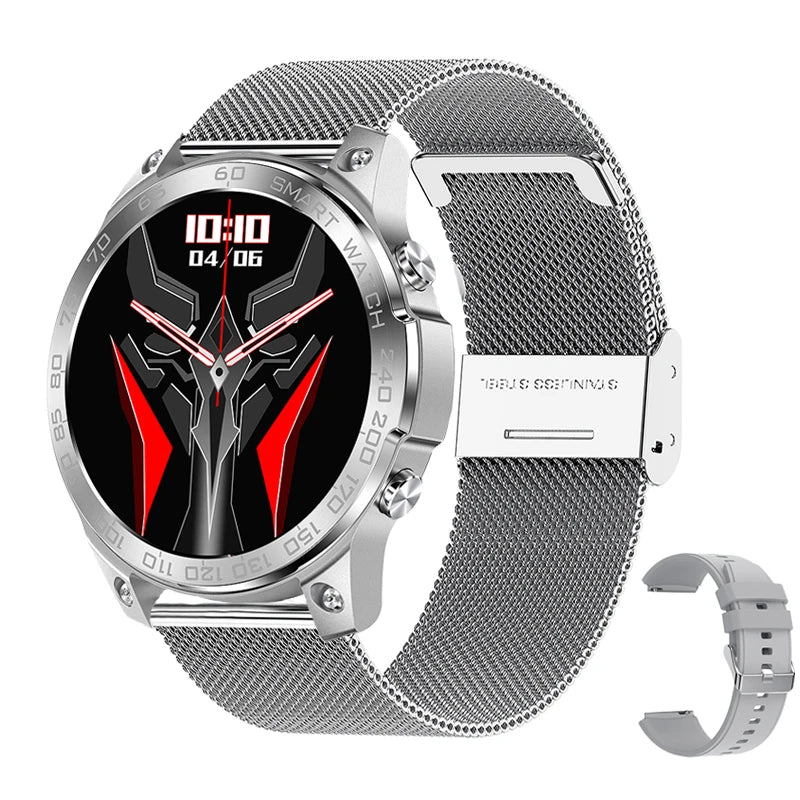 2023 New IP68 Swimming Waterproof Men Smart Watch Screen Always Show Time 400MAh Large Battery NFC Bluetooth Call Smartwatch Man