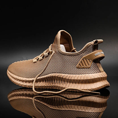 New Fashion Sneakers Lightweight Men Casual Shoes Breathable Male Footwear Lace Up Walking Shoe Sport Running Sneaker Plus Size
