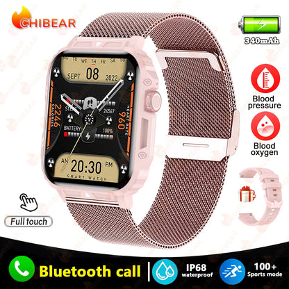 1.95 GPS Outdoor Military Smart Watch Men Bluetooth Call Smartwatch For Xiaomi Android IOS IP68 Waterproof Ftiness Watches Man