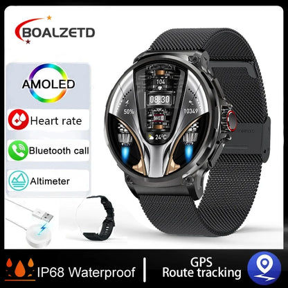 2024 New 1.85 Inch HD Bluetooth Call Smart Watch Men Sports Fitness Tracker Heart Monitor 710mAh Smartwatch For XIAOMI Android