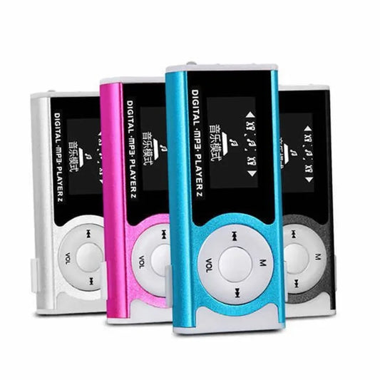 Portable MP3 Card with Screen  MP3 / with Screen Lamp Clip MP3 / with External Sound High Quality Music Player