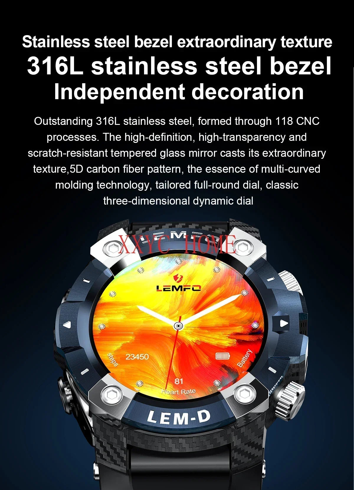 Smart Watches Luxury Wholesale Sports Fitness Lemfo Reloj Smart Watch With BT Earphone Health Monitoring