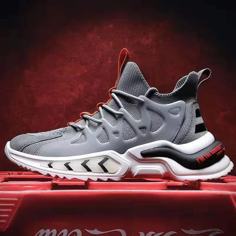 Fashion Men Sneakers Mesh Breathable Running Shoes for Men designer Soft Sole Walking Shoe Lace-up Sport Shoes Men tenis hombres