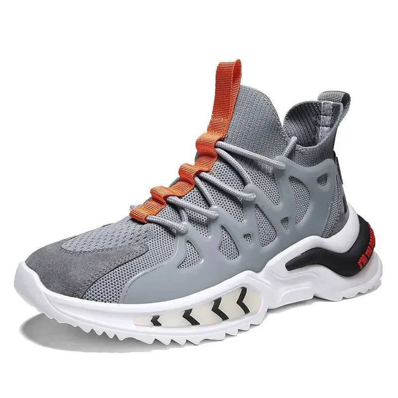 Fashion Men Sneakers Mesh Breathable Running Shoes for Men designer Soft Sole Walking Shoe Lace-up Sport Shoes Men tenis hombres