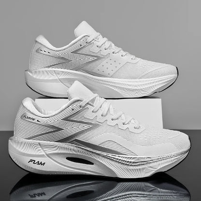 Carbon Plate Marathon Men Sports Running Shoes Air Cushion Lightweight Women Athletic Gym Sneakers Hiking Jogging Footwear