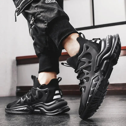 Fashion Men Sneakers Mesh Breathable Running Shoes for Men designer Soft Sole Walking Shoe Lace-up Sport Shoes Men tenis hombres