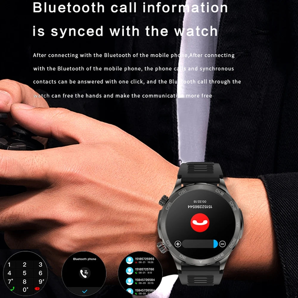 For Huawei GT Watch NFC Bluetooth Call Smart Watch Men AMOLED HD Screen Heart Rate Monitor IP68 Waterproof GPS Sport Smartwatch