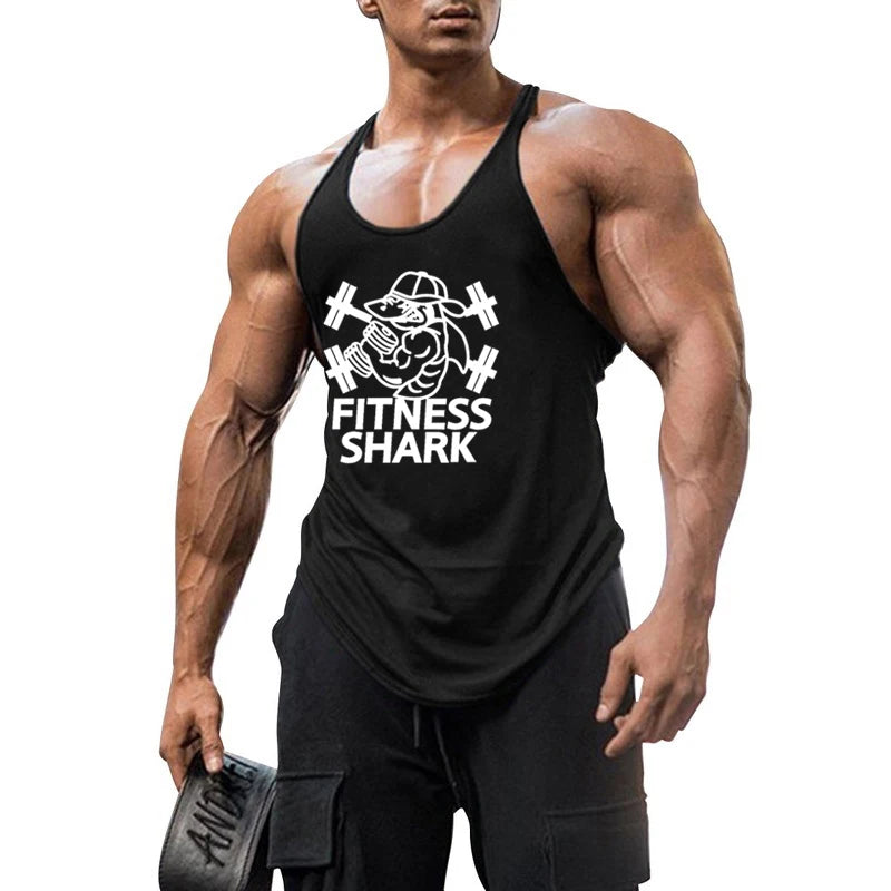 Men‘s Muscle Korea Tank Top Casual Gym Apparel Fashion Running Bodybuilding Singlets Keep Fit Workout Fitness Sleeveless Vest