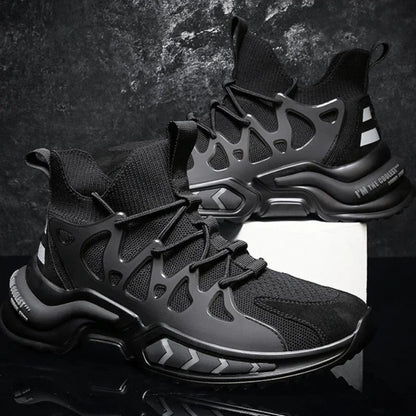 Fashion Men Sneakers Mesh Breathable Running Shoes for Men designer Soft Sole Walking Shoe Lace-up Sport Shoes Men tenis hombres