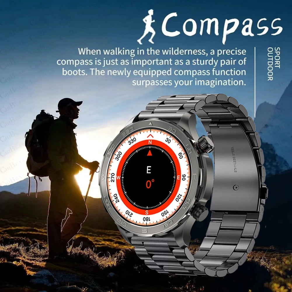For Huawei GT Watch NFC Bluetooth Call Smart Watch Men AMOLED HD Screen Heart Rate Monitor IP68 Waterproof GPS Sport Smartwatch